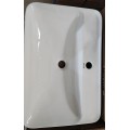 Раковина накладна MIXXUS PREMIUM BEVEL-0203 600х405х120mm (отвір під змішувач) (MP6513)