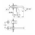 Смеситель для раковины скрытого монтажа Grohe Essence New (19408001) Смеситель для раковины скрытого монтажа Grohe Essence New (19408001)