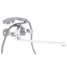 Змішувач для ванни Mixxus Omega 140 White (MI2768) Змішувач для ванни Mixxus Omega 140 White (MI2768)