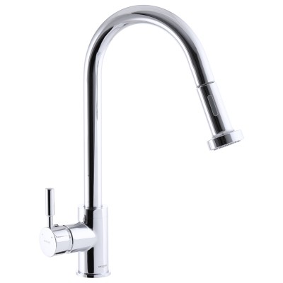 Кухонный смеситель с выдвижной лейкой MIXXUS Premium Hans 014 (MI2882) Кухонный смеситель с выдвижной лейкой MIXXUS Premium Hans 014 (MI2882)
