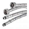 Гнучке підведення Champion FH-01-F1/2"xM10-80 нержавійка (пара) (AC0670) Гнучке підведення Champion FH-01-F1/2"xM10-80 нержавійка (пара) (AC0670)