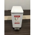 Відро для сміття з плавним закриттям прямокутне Koer TC-010210-08 10 л колір білий (KR5598)
