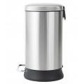 Відро для сміття з плавним закриттям овальне Mixxus Premium Strong-TC0105 SS Color 5л колір наржаві