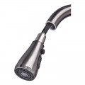 Змішувач для кухні з висувною лійкою Zerix PUL-014 Graphite з нерж. ст. SUS304 (кол. графіт) (ZX5036) Змішувач для кухні з висувною лійкою Zerix PUL-014 Graphite з нерж. ст. SUS304 (кол. графіт) (ZX5036)