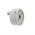 Чашка декоративна Mixxus TCC-01 WHITE (кругла) для маскування кабелю (колір білий) (MI6639)