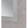 Дзеркало Mixxus FLAT MR04-80x60 з LED Touch, Anti-fog, димером, регулюванням яскравості, годинником