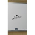 Дзеркало Mixxus FLAT MR04-80x60 з LED Touch, Anti-fog, димером, регулюванням яскравості, годинником