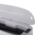 Відро для сміття сенсорне овальне Mixxus Flat-TC0109 White 9 л колір білий (MI7074)