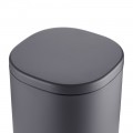 Відро для сміття з плавним закриттям овальне Mixxus Premium Olivary-TC0105 Graphite 5 л колір графі