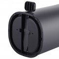 Відро для сміття з плавним закриттям овальне Mixxus Premium Olivary-TC0105 Graphite 5 л колір графі