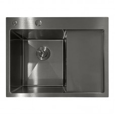 Мийка з нерж. сталі MIXXUS MH6350L GRAPHITE (3.0/0.8) (Колір графіт) (MI7045)