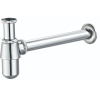 Сифон для раковини MIXXUS SIPHON-01 без випуску (під донний клапан) без ревізії (Колір хром) 1 1/4'' (AC3570)