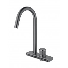 Змішувач для кухні Mixxus FOL-011 Graphite з функц."водоспад" з нерж. сталі (MI6346) Змішувач для кухні Mixxus FOL-011 Graphite з функц."водоспад" з нерж. сталі (MI6346)