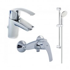 Комплект для душу, хром Grohe Eurosmart New (123576) Комплект для душу, хром Grohe Eurosmart New (123576)