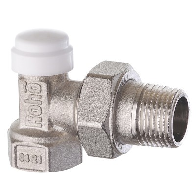 Кран радиаторный Roho R5250-050 - 1/2" угловой (RO0132) Кран радиаторный Roho R5250-050 - 1/2" угловой (RO0132)