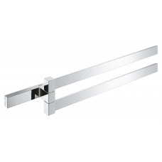 Двойной держатель для полотенец Grohe Selection Cube (40768000) Двойной держатель для полотенец Grohe Selection Cube (40768000)