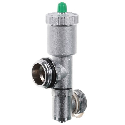 Концевая сливная группа Roho R610-100 - 1" (с воздухоотводчиком) (RO0152) Концевая сливная группа Roho R610-100 - 1" (с воздухоотводчиком) (RO0152)