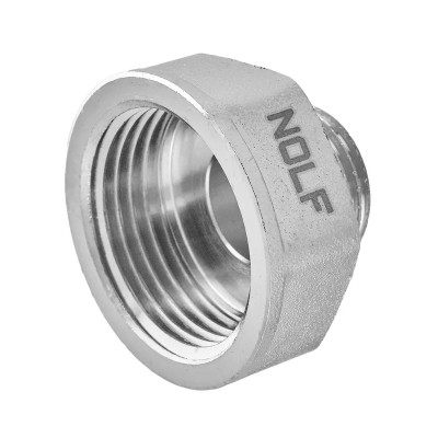 Перехідник нікельований NOLF NFC.A0608-N-3/4"Fx1/2"M (NF3086)