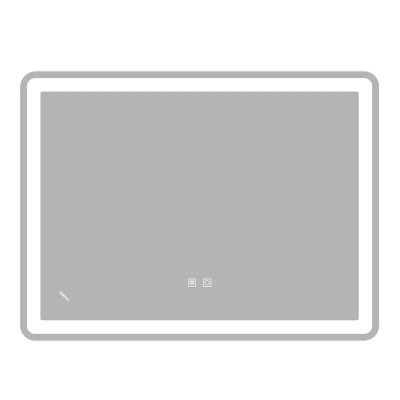 Дзеркало ZERIX MIRRA MR05-70x50-REVERSE з LED Touch, Anti-fog, димером, рег. яскравості (ZX6055) Дзеркало ZERIX MIRRA MR05-70x50-REVERSE з LED Touch, Anti-fog, димером, рег. яскравості (ZX6055)