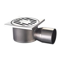MIXXUS DRAIN-02-10x10-90 Душовий трап з нержавіючої сталі SUS304 100x100мм,кутовий відвід (36 шт/ящ MIXXUS DRAIN-02-10x10-90 Душовий трап з нержавіючої сталі SUS304 100x100мм,кутовий відвід (36 шт/ящ
