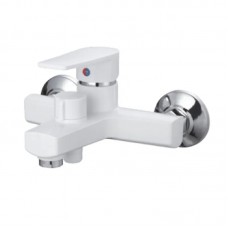 Змішувач для ванни PLAMIX OSCAR-009 EURO SET WHITE (зі шлангом, лійкою та кронштейном) (PM0699) Змішувач для ванни PLAMIX OSCAR-009 EURO SET WHITE (зі шлангом, лійкою та кронштейном) (PM0699)