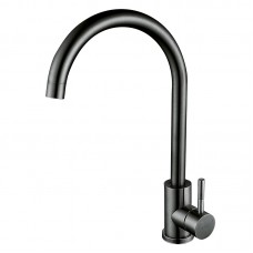 Змішувач для кухні з нерж. сталі ZERIX LUX-011 GRAPHITE (кол. графіт) (ZX4869)