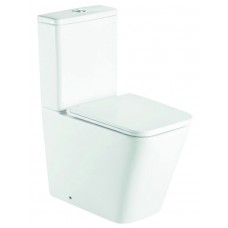 Унітаз-компакт Mixxus Premium Quadro-0401-R 610x365x825mm, система змиву RIMLESS (MP6457)