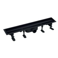 Душовий трап MIXXUS DRAIN-06-70 BLACK з пласт. основою і накладкою із нерж. сталі 70x700мм (MI6530) Душовий трап MIXXUS DRAIN-06-70 BLACK з пласт. основою і накладкою із нерж. сталі 70x700мм (MI6530)