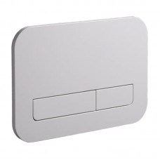 Панель змиву KOER KT-0609-03 240x160x7mm пластикова, кнопка лінійна (колір білий) (KR6129) Панель змиву KOER KT-0609-03 240x160x7mm пластикова, кнопка лінійна (колір білий) (KR6129)