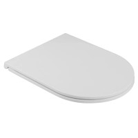 Сидіння-кришка для унітазу MIXXUS PREMIUM SEAT COVER BEVEL-2007 460x360x30mm дюропластове швидкознімне з мікроліфтом (MP6717)