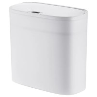 Відро для сміття сенсорне прямокутне Mixxus Wave-TC0414 White 14 л (колір білий) (MI8405)