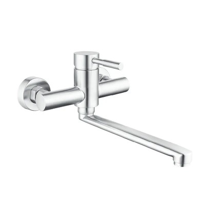 Змішувач для кухні Champion SUS-005 CHROME настінний з нержавіючої сталі (CH6536) Змішувач для кухні Champion SUS-005 CHROME настінний з нержавіючої сталі (CH6536)