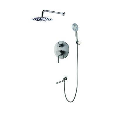 Вбудована душова система Koer KI-66018-02 (з нерж. сталі) (Колір нерж) (KR4794) Вбудована душова система Koer KI-66018-02 (з нерж. сталі) (Колір нерж) (KR4794)