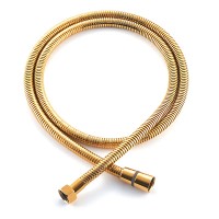 Шланг для душу KOER KB-0801-150-12 BRUSHED GOLD обплітка нерж.150 см, колір мат.золото (KR5666)