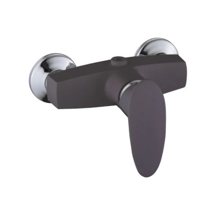 Змішувач для душової кабіни Plamix CEZAR-003 SET Graphite, зі шлангом, лійкою та кронштейном (PM068 Змішувач для душової кабіни Plamix CEZAR-003 SET Graphite, зі шлангом, лійкою та кронштейном (PM068