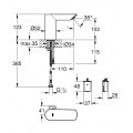 Смеситель для раковины с сенсорным управлением Grohe Bau Cosmo E (36451000) Смеситель для раковины с сенсорным управлением Grohe Bau Cosmo E (36451000)