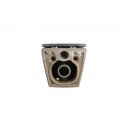 Унітаз підвісний MIXXUS PREMIUM ELLIPSE-0308-T3 GRAY 490x360x360mm система змиву TORNADO 3.0 (MP6654)