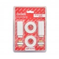 Комплект подовжувачів 1/2Fx1/2M білий KOER KF.SET.06MF WHITE (KR5850)
