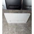 Панель змиву KOER KT-0608-03 240x160x10mm пластикова, кнопка закруглена (колір білий) (KR6123)