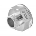 Перехідник Nolf NFC.A0610-N-1"Fx1/2"M нікельований (NF3089)