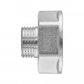 Перехідник Nolf NFC.A0610-N-1"Fx1/2"M нікельований (NF3089)