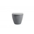 Комплект: MIXXUS PREMIUM ELLIPSE-SET-2101 GRAY Унітаз система змиву TORNADO 3.0+ Інсталяція KOER KT-0404 + панель KT-0604-07 GUN GRAY (MP6668)