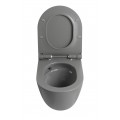Комплект: MIXXUS PREMIUM ELLIPSE-SET-2101 GRAY Унітаз система змиву TORNADO 3.0+ Інсталяція KOER KT-0404 + панель KT-0604-07 GUN GRAY (MP6668)