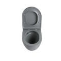 Комплект: MIXXUS PREMIUM ELLIPSE-SET-2101 GRAY Унітаз система змиву TORNADO 3.0+ Інсталяція KOER KT-0404 + панель KT-0604-07 GUN GRAY (MP6668)