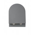 Комплект: MIXXUS PREMIUM ELLIPSE-SET-2101 GRAY Унітаз система змиву TORNADO 3.0+ Інсталяція KOER KT-0404 + панель KT-0604-07 GUN GRAY (MP6668)