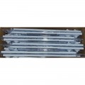 Штанга для шторки кутова Mixxus CRA-A-80x80 80x80cm (алюміній) (БЛІСТЕР) (AC3590)