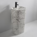 Раковина моноблок MIXXUS PREMIUM DIVERSE-1101 MARBLE 460х380х840mm (отвір під змішувач, перелив) (MP6575) Раковина моноблок MIXXUS PREMIUM DIVERSE-1101 MARBLE 460х380х840mm (отвір під змішувач, перелив) (MP6575)