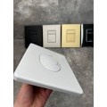 Панель змиву KOER KT-0606-03 157x198x3mm пластикова, кнопка закруглена (колір білий) (KR5713)