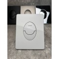 Панель змиву KOER KT-0606-03 157x198x3mm пластикова, кнопка закруглена (колір білий) (KR5713)