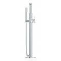 Одноважільний змішувач для ванни, підлогового монтажу Grohe Lineare New (23792001) Одноважільний змішувач для ванни, підлогового монтажу Grohe Lineare New (23792001)